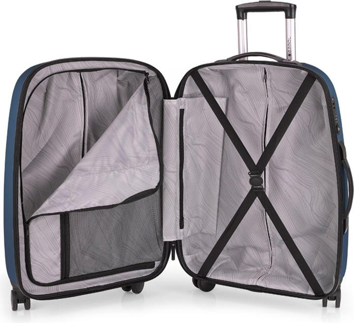 Actual product image Gabol Paradise XP 4 wheel suitcase set 3-piece (204 l, XL (from 140l))