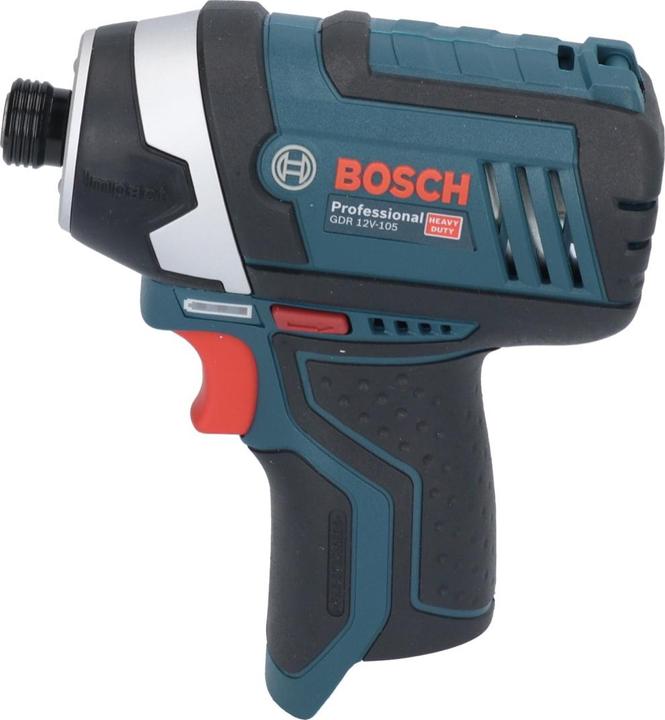 Actual product image Bosch Professional GDR 12V-105 Cordless Impact Driver + 1x Battery GBA 12 V 6.0 Ah + Carry Case L-Bo (Rechargeable battery operated)