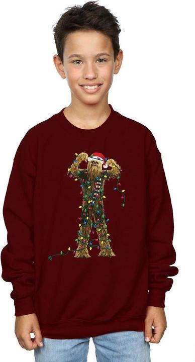 Image du produit Star Wars - Sweat CHEWBACCA CHRISTMAS LIGHTS - Garçon (152, 158)