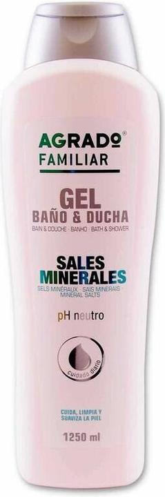 Actual product image Agrado Shower gel with mineral salts (1250 ml) (1250 ml)