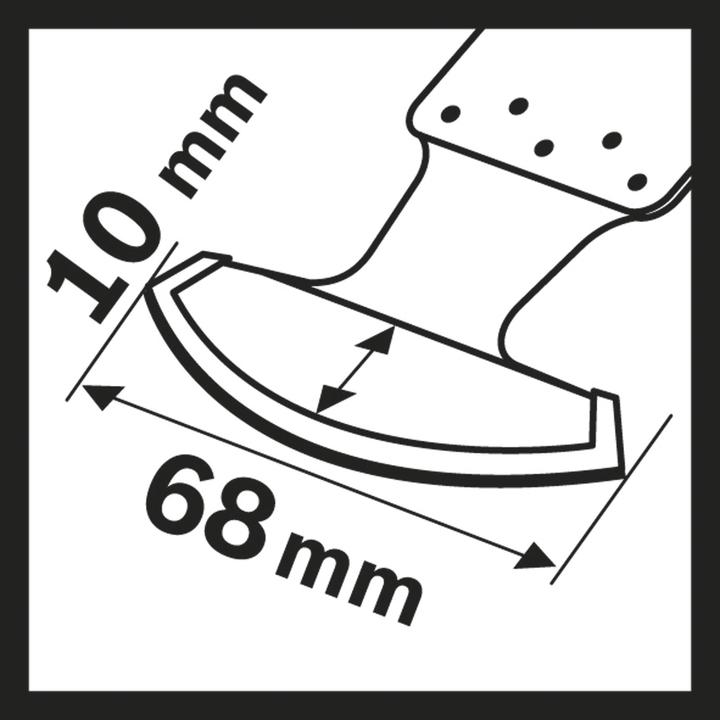 Produktbild Bosch Professional Zubehör Carbide-RIFF Segmentsägeblatt MATI 68 RST5, 10 x 68 mm, 1er-Pack