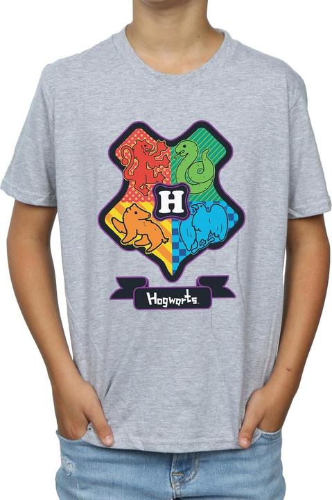 Actual product image Boys Hogwarts Junior Crest T-Shirt (140, 146)