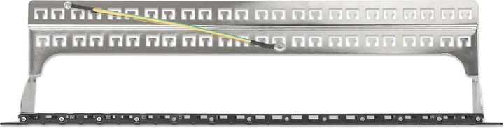 Actual product image Intellinet 48-port patch panel, shielded and unequipped, 1 U