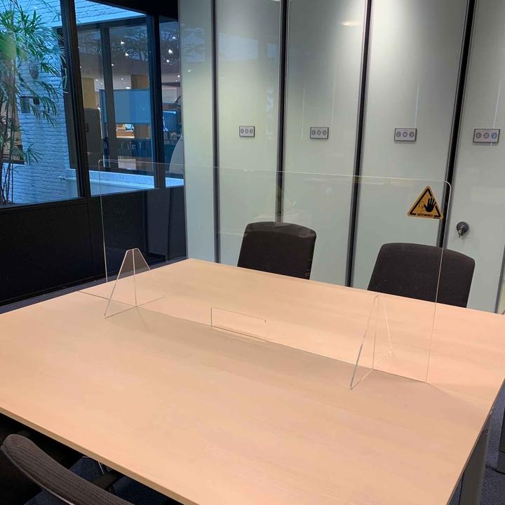 Actual product image Jalema Spit guard 7999849 transparent 140.0 x 60.0 cm