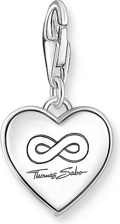 Produktbild Thomas Sabo Charm-Anhänger YOU & ME Silber (Emaille, Silber 925)