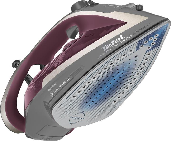 Produktbild Tefal Ultragliss Anti-Calc Plus FV6840E0 iron Steam iron 2800 W Purple, Silver (2800 W, 260 g/min)