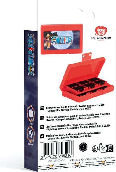Actual product image Konix One Piece Game Case Switch Logo (Switch)