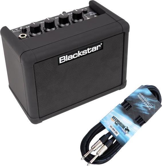 Blackstar Fly 3 Charge mini guitar amplifier with cable (Guitar, 3 W)