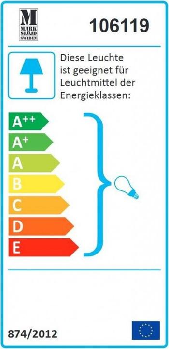 Label énergétique Markslöjd Gränsö (4 cm)