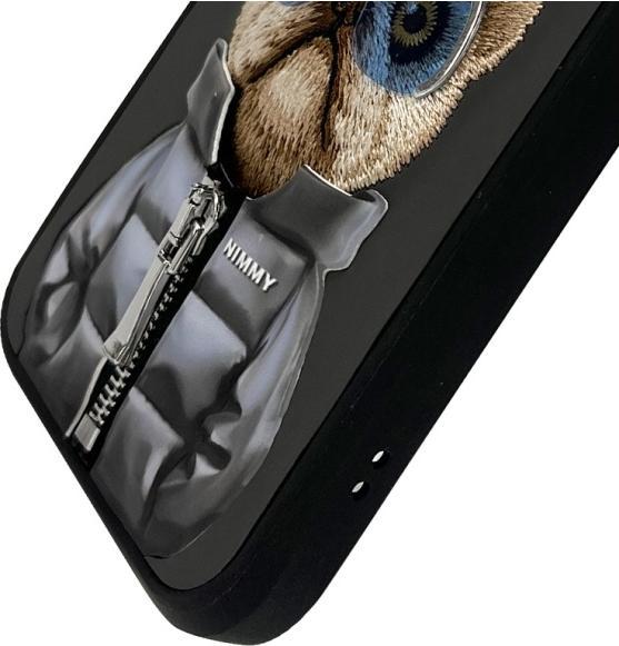 Productafbeelding Audi Nimmy case iPhone 15 Pro Max 6.7" black Cool&Cute 2.0 Dog (Apple iPhone 15 Pro Max)