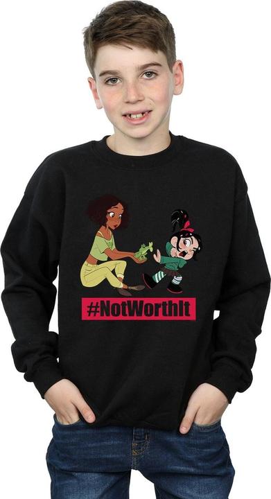 Actual product image Disney Boys Wreck It Ralph Tiana And Vanellope Sweatshirt (116)