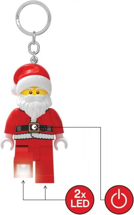 Produktbild Euromic LEGO - Keychain w/LED - Santa (4006036-LGL-KE189H)