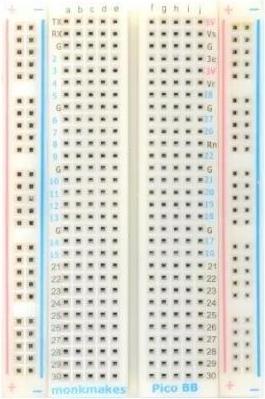 Produktbild Monk Makes SKU00089 - Breadboard für Raspberry Pi Pico