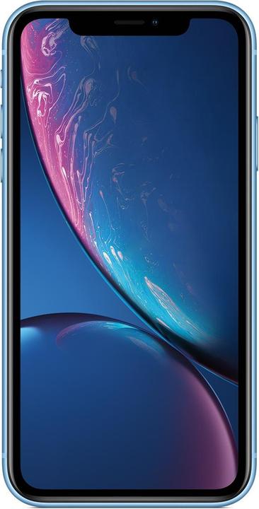 Actual product image Apple iPhone XR (64 GB, Blue, 6.10", SIM + eSIM, 12 Mpx, 4G)