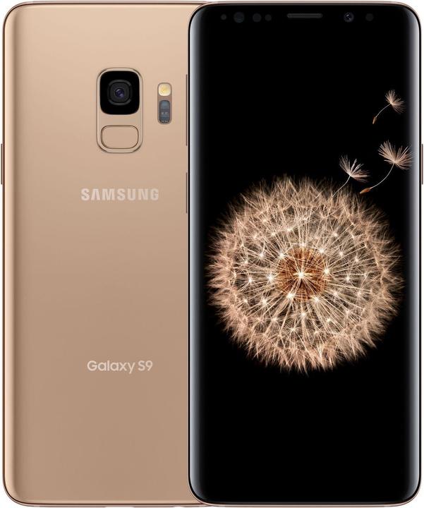 Produktbild Samsung Galaxy S9 EU (64 GB, Sunrise Gold, 5.80", Hybrid Dual SIM, 12 Mpx, 4G)