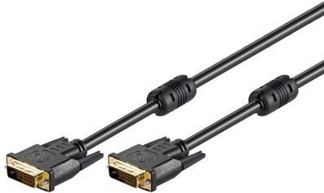 Actual product image InLine DVI-D - DVI-D cable 20m black (17778P) (20 m, DVI)