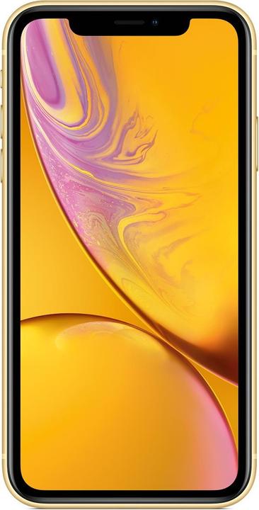 Actual product image Apple iPhone XR (128 GB, Yellow, 6.10", SIM + eSIM, 12 Mpx, 4G)