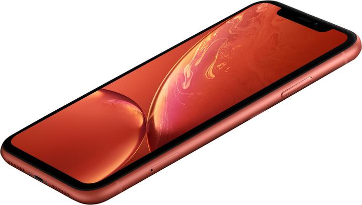 Image du produit Apple iPhone XR (64 Go, Corail, 6.10", SIM + eSIM, 12 Mpx, 4G)