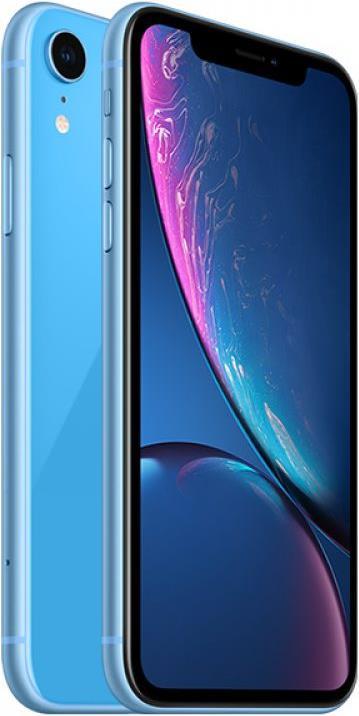 Image du produit Apple iPhone XR (256 Go, Bleu, 6.10", SIM + eSIM, 12 Mpx, 4G)