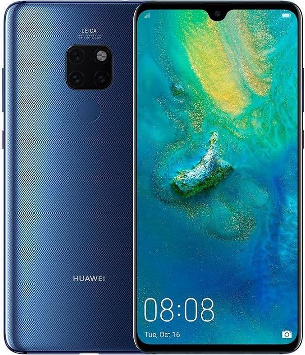 Actual product image Huawei Mate 20 (128 GB, Midnight Blue, 6.53", Hybrid Dual SIM, 12 Mpx, 4G)