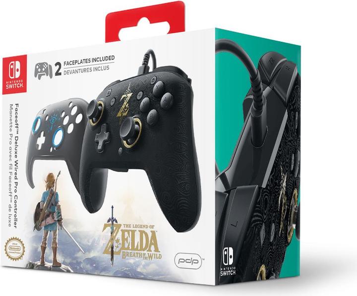 Produktbild PDP Faceoff Deluxe - Wired Pro Controller (Switch)