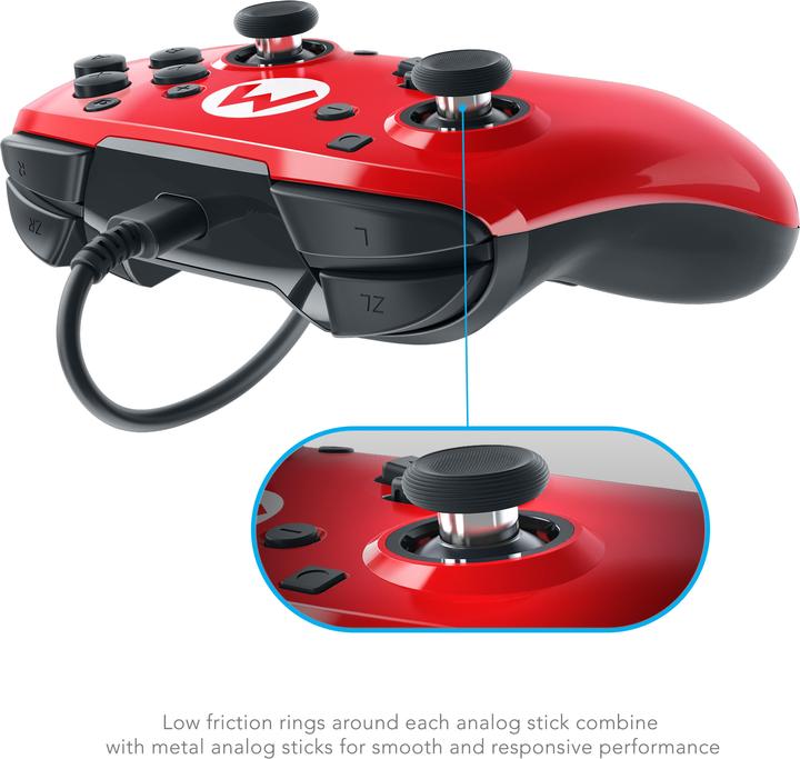 Actual product image PDP Faceoff Deluxe - Wired Pro Controller (Switch)