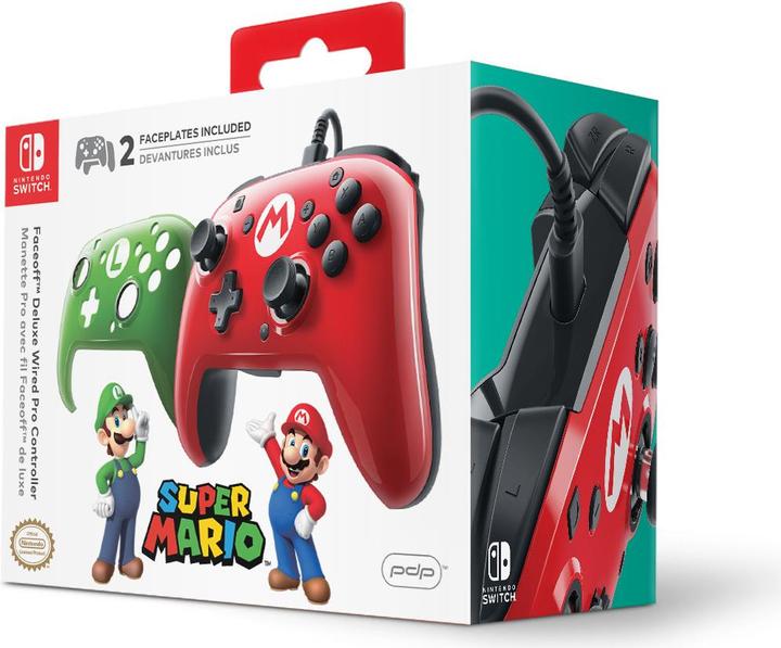 Actual product image PDP Faceoff Deluxe - Wired Pro Controller (Switch)