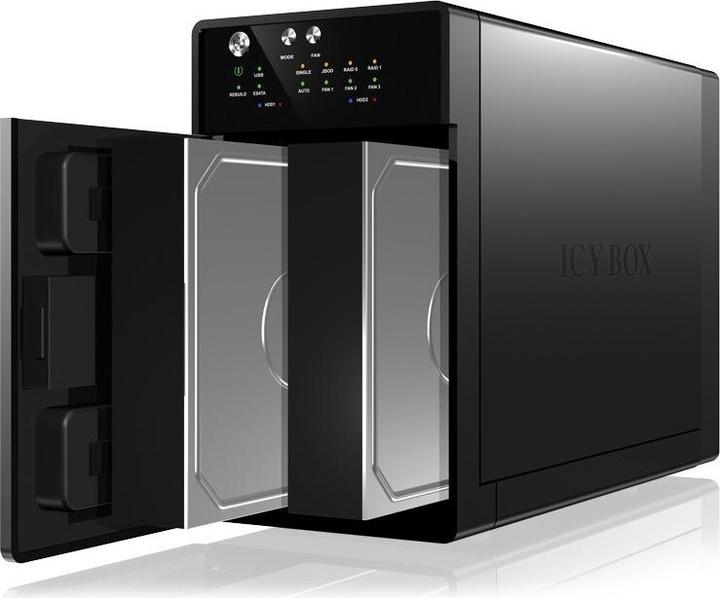 Produktbild Icy Box Raidsonic Externes Dual-RAID-System für 3,5" SATA I (3.5")