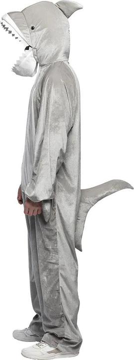 Produktbild Boland Hai Plüschkostüm Unisex: Overall Mit Kapuze (M/L)
