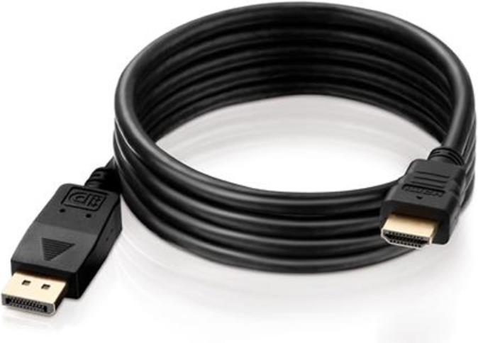 Produktbild HDgear DisplayPort — HDMI (Typ A) (3 m, DisplayPort, HDMI)