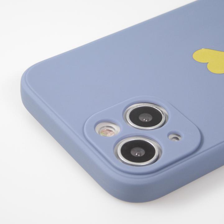 Image du produit PhoneLook Coque Silicone Mat Coeur doré (Apple iPhone 14)
