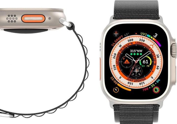 Image du produit Dux Ducis Bracelet à boucle sport (44 mm, 45 mm, 42 mm, 49 mm, Nylon, Apple Watch Ultra, Apple Watch Series 2, Apple Watch Series 3, Apple Watch Series 1, Apple Watch Series 4, Apple Watch Series 5, Apple Watch Series 6, Apple Watch Series 7, Apple Watch Series 8, Apple Watch Series 9, Apple Watch SE, Apple Watch Ultra 2)