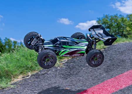 Actual product image Traxxas JATO 4x4 BL2S Brushless grün 1/8 RTR, HD-Teile, ohne Akku/Lader (RTR Ready-to-Run)