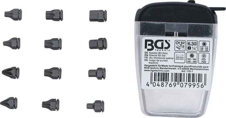 Actual product image BGS Special bit set (6.3 mm)