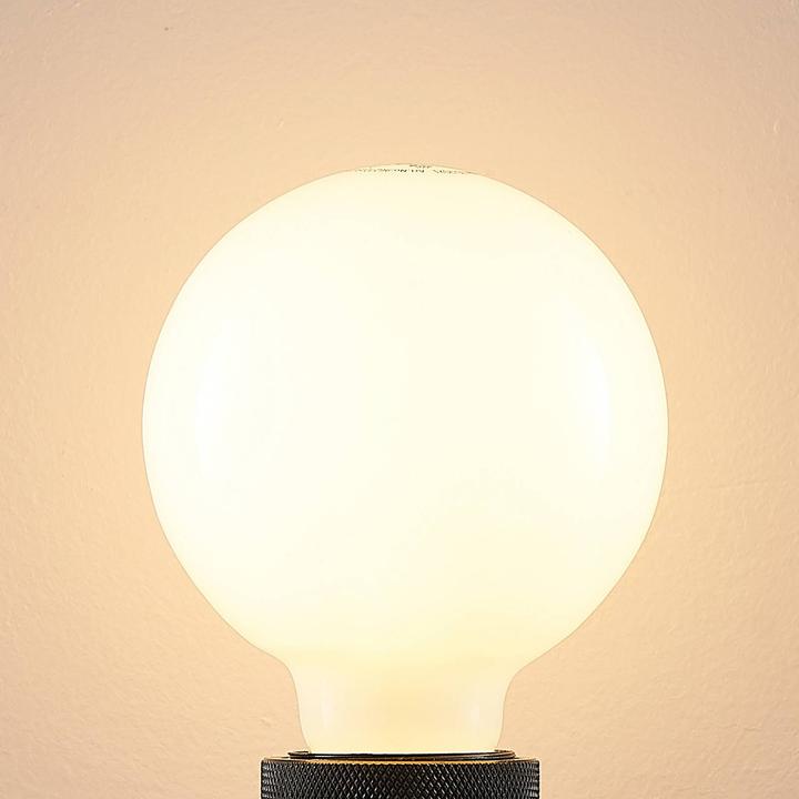 Immagine prodotto Arcchio Lampada LED E27 8W 2.700K G95 Globe, dimmerabile, opale (E27, 8 W, 980 lm, 1 x, E)