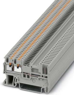 Phoenix Contact PT 1,5/S-TWIN/1P BK 3212363 Feed-through terminal 0.14 mm² 1.50 mm² Black 50 pcs.