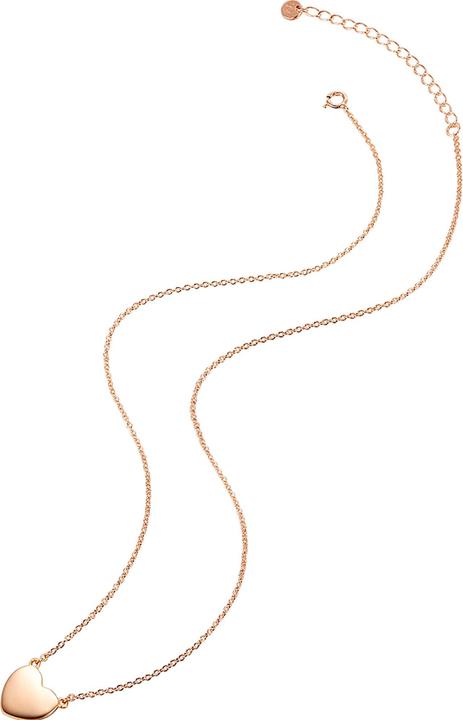 Produktbild Glanzstücke München Damen Herz Sterling Silber roségold 40,0 cm Basiskette + 5,0 cm Verlängerung - 8968 (Sterling Silber, 40 - 45 cm)