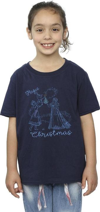 Image du produit Disney - T-shirt FROZEN MAGIC CHRISTMAS - Fille (140, 146)