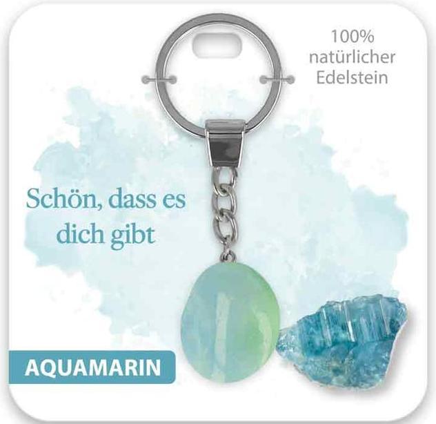 Image du produit BB Klostermannn Schlsselanhnger Aquamar.Schn,dass es dich gibt