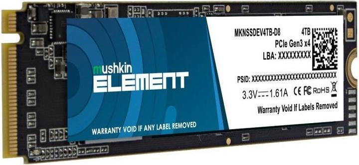 Actual product image Mushkin Element (4000 GB, 2.5")
