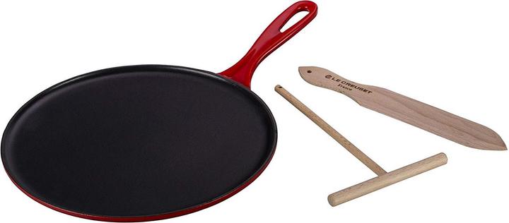 Image du produit Le Creuset Signature (27 cm, Poêle à crêpe, Fonte)