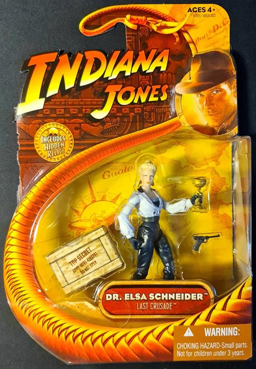 Actual product image Hasbro Indiana Jones Last Crusade Action Figure 2008 Dr Elsa Schneider