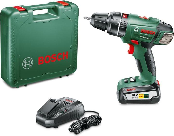 Immagine prodotto Bosch Home & Garden Psb 18 Li-2 (Batteria ricaricabile)
