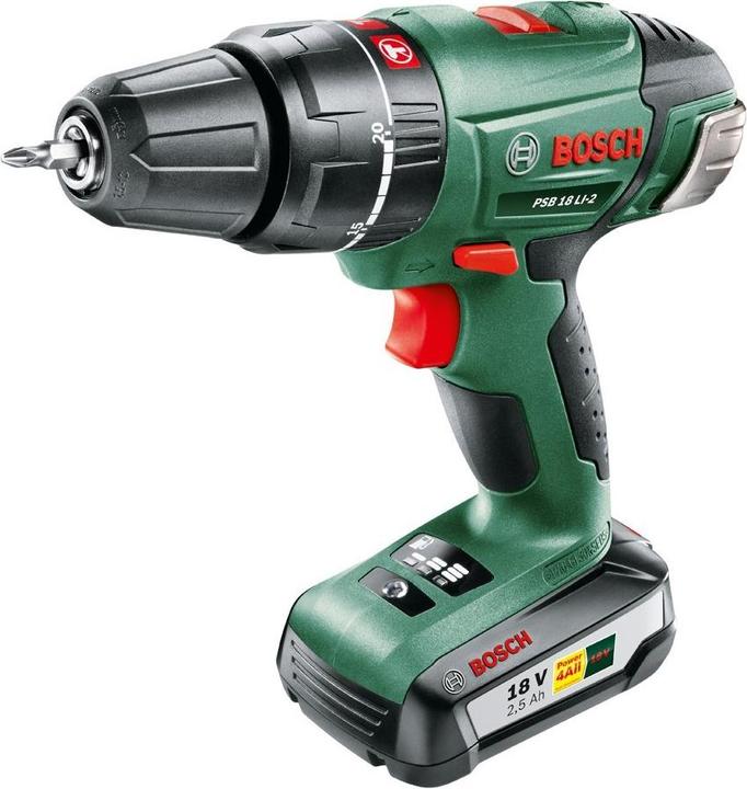 Immagine prodotto Bosch Home & Garden Psb 18 Li-2 (Batteria ricaricabile)
