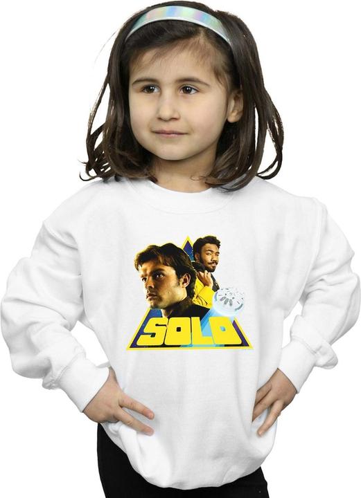 Produktbild Star Wars Solo Retro Triangle Sweatshirt Mädchen (152, 158)
