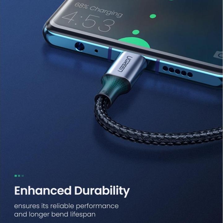 Actual product image Ugreen USB-C 2.0 to USB-C 2.0 5A Data Cable (2 m, USB 2.0)