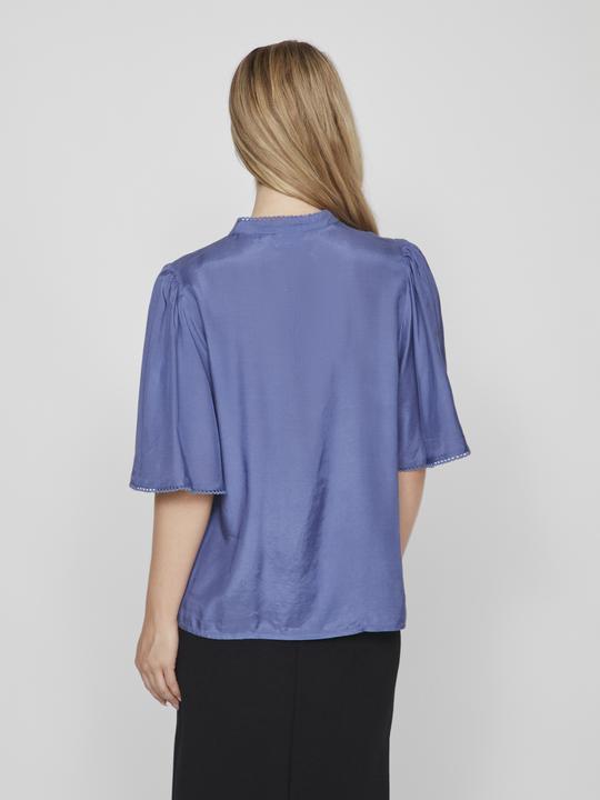 Actual product image Vila High neck top with short sleeves (34)