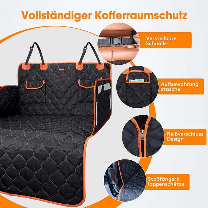 Actual product image Joejoy Kofferraumschutz mit Seitenschutz (Dog, Machine washable)