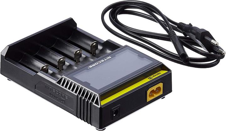 Actual product image Nitecore Digicharger D4EU - EU version (1 pcs., RCR123A, AA, AAA, C, Chargers without battery)