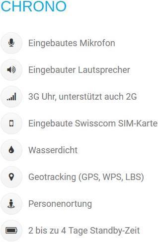 Produktbild Smartwatcher Chrono
